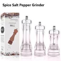 ราคา [พร้อมส่ง]ที่บดพริกไทย ที่บดพริกไทยอะคริลิค ขวดบดพริกไทย Spice Salt Pepper Grinder (1729631746461370660)