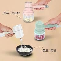 ราคา เครื่องปั่นเอนกประสงค์ เบเกอรี่ Mixer+ชุดทำเค้ก ตะกร้อตีไข่ ทำแป้ง ทำขนม เครื่องปั่นกระเทียม COD (1732386863249720463)