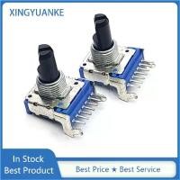 ราคา 1PCS 142 Type RK14 Duplex C5K C10K C200K 25A20K แนวนอน 7-Pin C502 C103 C204 Volume Mixer Potentiometer D ที่จับ 15MM (1732278665000880542)