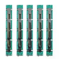 ราคา โพเทนชิออมิเตอร์สไลด์ตรงคู่, XDYZ, 5PCS, 75 มม., เหมาะสำหรับ Mixer Fader A20K/B20K/B50K, Soundcrafts (1730603201816464227)