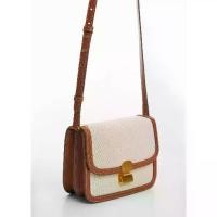 ราคา [MANGO] BAG M-- MONACO / กระเป๋า รุ่น BAG M-- MONACO Ref: 67004483 (1732437327027734329)