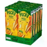 ราคา [COD] กลิโค ป๊อกกี้ บิสกิตแท่งรสมะม่วง Glico Pocky Biscuit Stick Mango Flavour 250g. (1731414450861737282)