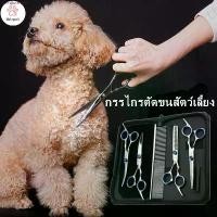 ราคา 【369PCS】Pet Grooming Scissors PieceSet Curved Pet Grooming Scissors Set for Dogs dog grooming scissors pet scissors (1731118148331276412)