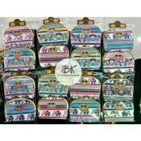 ราคา [พร้อมส่ง] Size L (มี 8 ลาย)กระเป๋าใส่เหรียญ กระเป๋าใส่เครื่องสำอางค์ กระเป๋า ลายช้าง ลายไทย ลายดอกไม้ ของฝากไทยแลนด์ bag Souvenir Thailand (1732242995163072504)