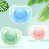 ราคา Pacifier Soothere Nipple, 2 ชิ้น/แพ็ค, สำหรับทารก จุกนมหลอก, ดีไซน์ SootherBaby น่ารัก, มีให้เลือก 2 แบบ, เหมาะสำหรับขวดนม mb, จุกนมกลม, จุกนมหลอกทนทาน, ทำจากซิลิโคน, แพ็คจุกนมหล (1732233989671716681)