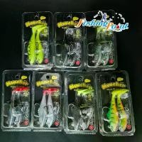 ราคา ปลายาง MAHSEER MUNCHER ขนาด 2.8 นิ้ว และ 3.2 นิ้ว พร้อมเหยื่อยาง 2 ตัว และเบ็ด Mustard 3x Action - Sports (1730866260585515087)