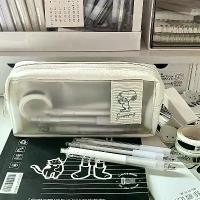 ราคา กล่องดินสอฝ้า ดีไซน์การ์ตูน Pachacco ลายสนูปปี้ น่ารัก สองชั้น ความจุมาก กระเป๋าเก็บเครื่องเขียนอเนกประสงค์ บัตร ประจําตัว ประชาชน เจาะรู ส ี อ ะ ค ร ิ ล ิ ค ไมเนอร์ (1732289245885138608)