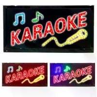 ราคา LED Sign KARAOKE ​ป้ายไฟแอลอีดีสำหรับตกแต่ง 220V ป้ายตัวอักษร ป้ายไฟ ป้ายหน้าร้าน ใช้ประดับตกแต่ง (1731891195000685694)