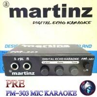 ราคา COD ปรีปรับเสียง คาราโอเกะ MARTINZ PM303 MIC KARAOKE ปรีแอมป์ติดรถยนต์คาราโอเกะ ปรีไมค์ มีปุ่มปรับเสียง EchoTikTok (1732201695630361757)