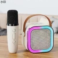 ราคา แนะนำวันนี้ K12 ลำโพงบลูทูธ ลำโพงบลูทูธช่วยสอน Blutooth Karaoke Speake ไมโครโฟนคู่ ลำโพงร้องคาราโอเกะ มีแสงไฟสีรุ้งสวย (1731452395350885631)