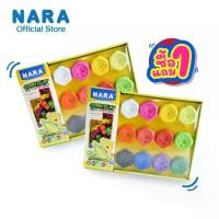 ราคา [ซื้อ1แถม1] NARA Corn Clay (นาราดินน้ำมันทำจากแป้งข้าวโพด) ชุดพรีเมี่ยมโมลด์ (1729732574396713816)