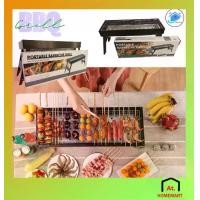 ราคา AT.Homemart เตาย่างบาร์บิคิว เตาย่างใช้ถ่าน เตาย่างพกพา เตาย่างปิคนิค BBQ Portable Grill (7099) (1729610760287455763)