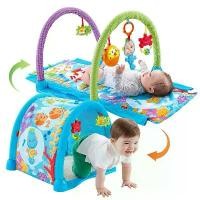 ราคา Fisher-Price เพลยิมเป็นอุโมงค์ให้ลอดได้ Kick 'n Crawl Musical Seahorse Gym (1729964030765271268)