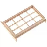 ราคา DOLLHOUSE MINIATURE, โครงหน้าต่างไม้ 12 บาน, โมเดลเฟอร์นิเจอร์, อุปกรณ์เสริม, สเกล 1:12 (1731676926225516468)