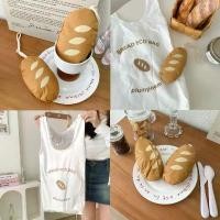 ราคา ส่งจากไทยกระเป๋า ถุงผ้า Bread Eco Bag น่ารัก พับได้ ถุง shopping bag (1732243184105719570)