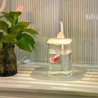 ราคา ตู้ปลามินิ สไตล์เบตต้า ตู้กระจกขนาดเล็ก เหมาะสำหรับห้องนั่งเล่น แสดงเดสก์ท็อปสร้างสรรค์ โคมไฟประดับระดับไฮเอนด์ ดีไซน์ขี้เกียจ โชว์พิเศษ อุโมงค์ ตู้ปลา กระชัง บก เมตร ตู้ กบฮอร์น (1731686969122785112)