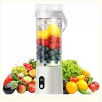 ราคา เครื่องปั่นน้ำผลไม้แบบพกพา 2in1 ความจุ 600ML ปั่นน้ำแข็ง ปั่นสมูทตี้ Portable Juicer Blender แก้วปั่นผลไม้ เครื่อง ปั่น น้ํา ผล ไม้ สมูทตี้ เครื่อง สกัดเย็น ปากเครื่องป้อนข (1732264507940636588)