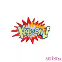 ราคา ตัวรีดการ์ตูนKABOOM! ตัวรีดติดเสื้อ อาร์มปักตกแต่ง DIY EMBROIDERY PATCH (00080446) (1729974579511658519)