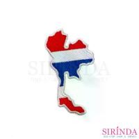ราคา ตัวรีดแผนที่ธงชาติไทย ตัวรีดติดเสื้อ อาร์มปักตกแต่ง DIY EMBROIDERY PATCH (00080536) อาร์ม ธงชาติไทย (1731491530852960279)