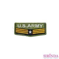 ราคา ตัวรีดการ์ตูนบั้งทหารU.S.ARMY ตัวรีดติดเสื้อ อาร์มปักตกแต่ง DIY EMBROIDERY PATCH (00080437) (1729974637387155479)