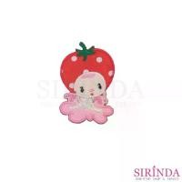 ราคา ตัวรีดการ์ตูนเจ้าหญิงสตอเบอรี่ ตัวรีดติดเสื้อ อาร์มปักตกแต่ง DIY EMBROIDERY PATCH (00080408) (1729974584878663703)