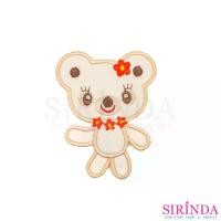 ราคา ตัวรีดการ์ตูนหมีดอกไม้ชูมือ ตัวรีดติดเสื้อ อาร์มปักตกแต่ง DIY EMBROIDERY PATCH (00080445) (1729974630943787031)