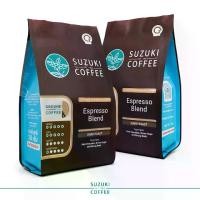 ราคา [แพ็คคู่] คั่วเข้มมาก Espresso Blend กาแฟคั่วบด SUZUKI COFFEE (1731415060327597082)