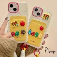 ราคา เคสไอโฟน 15 สำหรับ IPhone XR 11 15 13 16 14 12 Pro Max X XS Max 7 8 14 15 Plus SE เคสมือถือลาย M Beans สีสันสดใส น่ารัก (1731513754936509464)