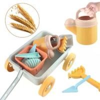 ราคา รถเข็นดึงมือ, ของเล่นชายหาดสำหรับเด็ก, ถังชายหาด, พลั่วทราย, โมเดลโครงกระดูกไดโนเสาร์, ของเล่น� stamp ทราย, ชุดวัสดุฟางข้าวสาลี (1732194165784872266)