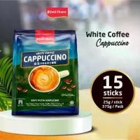 ราคา กาแฟ​ White​ Coffee​ Cappuccino​ Gold​ Choice​ บรรจุ 15 ซอง กาแฟขาวคาปูชิโน่ พรีมิกซ์ คอฟฟี่ Gold Choice white coffee Cappuccino Premix Coffee 375g สินค้าพร้อมส่ง (1730207806931962148)