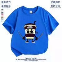 ราคา เสื้อผ้าเด็ก, เสื้อยืด Stickman, ชุดฤดูร้อน, แขนสั้น, พิมพ์ลายการ์ตูนนินจา Cappuccino, เสื้อเด็ก, [COD], เสื้อ (1731972077248611593)