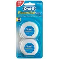 ราคา ORAL-B - Essential Floss 50Mx2 (2pcs.) เส้นไหมขัดฟัน บุรุษ (1729686229001275779)