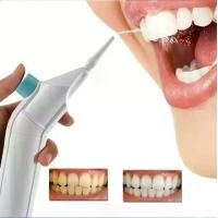 ราคา [เครื่องพ่นน้ำ Power Floss] ไหมขัดฟันพลังน้ำ ขจัดเศษอาหารตามซอกฟัน พกพาสดวก ช่องปาก (1730818881960184163)