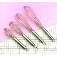 ราคา ที่ตีไข่ ที่ตีแป้ง ตะกร้อมือ สำหรับตีแป้ง สแตนเลส 10/12/14/16นิ้ว Egg whisk (1729814360811669782)
