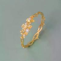 ราคา สร้อยข้อมือ Ginkgo, หัวเข็มขัดสีเหลืองทอง, แฟชั่นสตรี, อเนกประสงค์, Sansheng Apricot Rhinestone และไข่มุก, สร้อยข้อมือเปิด, สร้อยข้อมือ (1730562435702753406)