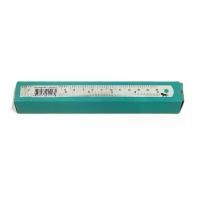 ราคา [2 โหล/กล่อง] ไม้บรรทัดฟุตเหล็ก 6 นิ้ว สิงห์ Ruler Aluminium 6” (1731751385150688037)
