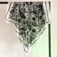 ราคา ผ้าพันคอไหมซาติน, ฤดูร้อน, 90*90ซม., Bawal Cashew พิมพ์ลายดอกไม้, ผ้าคลุมไหล่สี่เหลี่ยม, ผ้าพันคอสแควร์, สำหรับสุภาพสตรีและผู้หญิง (1731353203732023187)