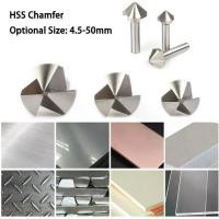 ราคา ดอกสว่าน Chamfer, เครื่องมือ Chamfering, HSS Countersink, 3 Flute, 90 องศา, 4.5-50 มม., สำหรับงานไม้ (1732466384896886763)