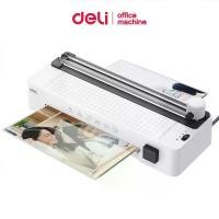 ราคา [COD] Deli เครื่องเคลือบเอกสาร เครื่องเคลือบบัตร A4 3in1 แถมฟรี ที่ตัดกระดาษ มีที่เจาะรู ตัดมุม ร้อนเร็ว Laminator (1732042943855298009)