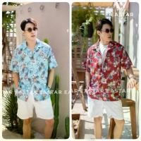 ราคา ES1เสื้อเชิ้ตฮาวายลายสับปะรด Pineapple beach เสื้อเกาหลี เสื้อผู้ชาย เนื้อผ้านิ่มมาก ใส่สบาย (1729600533818673934)