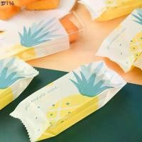 ราคา ขาย ร้อน ถุงซีลขยายข้าง 4.5x13.4+3cm. ลาย Blue Pineapple แพคละ 96-100ชิ้น ซองทาร์ตสับปะรด ถุงซีล (1732220204831640509)