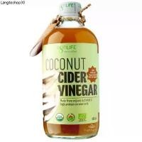 ราคา ที่สุดในเดือนนี้ Coconut Cider Vinegar Organic & KETO 480ml Agrilife brand (1731490642679268810)