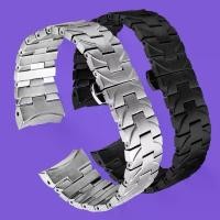 ราคา สายสแตนเลส ข้อศอก เหมาะสำหรับ Panerai PAM441 111 382 PAM01316 สายเหล็กสำหรับผู้ชาย สร้อยข้อมือผีเสื้อ CLASP ขนาด 24 มม. (1731248161651525354)