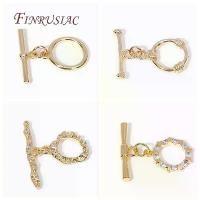ราคา Toggle Clasps, 7 รูปแบบ, ลูกปัดปลายแฟชั่น, โลหะชุบทอง 14k, หินเพทายกลม / รูปหัวใจ, ตัวล็อคเข็มกลัด OT, สำหรับอุปกรณ์ทำเครื่องประดับ DIY clasp (1730973579933354334)