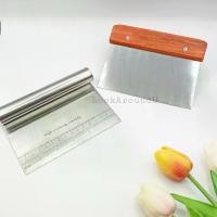 ราคา ที่ตัดแป้ง ที่ตัดแป้งสแตนเลส ที่ตัดแป้งขนมปัง ที่ตัดแป้งโดว์ Stainless Steel Dough Cutter, Pastry Cutter (1729685721770003065)