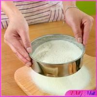 ราคา ที่ร่อนแป้ง สแตนเลส สําหรับร่อนแป้ง กระชอนสแตนเลส Stainless steel flour sieve สปอตสินค้า (1730421757212396334)