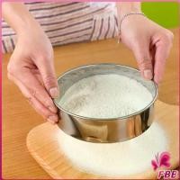 ราคา ที่ร่อนแป้ง สแตนเลส สําหรับร่อนแป้ง กระชอนสแตนเลส Stainless steel flour sieve สปอตสินค้า (1731293454313490659)