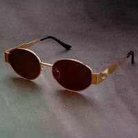 ราคา แว่นกันแดดโลหะวงรี สไตล์วินเทจ สไตล์เก่าน่าใช้เงิน กันแดด กรอบเล็กระดับไฮเอนด์ สไตล์ฮ่องกง ทรงเว้า ดีไซน์อาร์คเดอ Triomphe แว่นตา เอเลี่ยน สี ขาว microfiber cloth microscope (1732331605068187897)