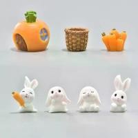 ราคา ภูมิทัศน์ไมโคร Handicraft, สวนนางฟ้าจิ๋ว, รูปปั้นสัตว์ขนาดเล็ก, บ้านกระต่ายการ์ตูน, ตุ๊กตากระต่ายจิ๋ว, ตะกร้าเรซิ่นกระต่าย, โดย Inbulein (1732255928758732432)