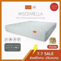 ราคา ZEN Collection ที่นอนสปริง 11 นิ้ว MOZZARELLA โครงสร้าง Bonnell Spring + ฟองน้ำอัด Hybrid ขนาด 3.5 ฟุต 5 ฟุต 6 ฟุต (1729589019578501720)
